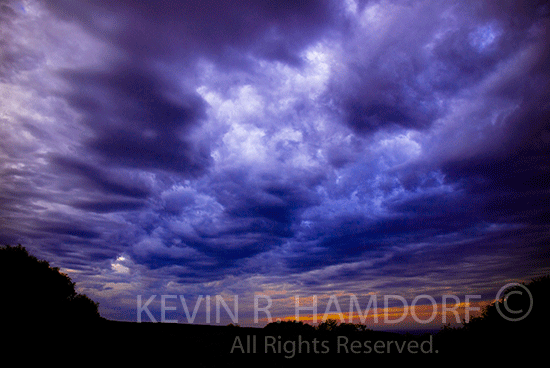 Approaching morning storm, Cape Borda Lighthouse, Flinders Chase National Park, Kangaroo Island, South Australia.