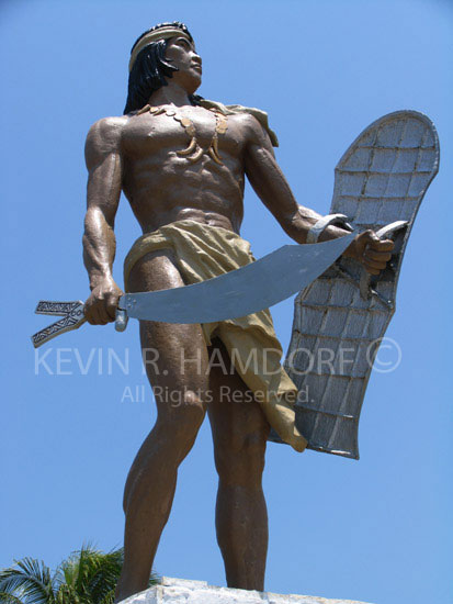 Monument of Lapu-lapu, Mactan, Cebu, Philippines. (PHCeb4347)