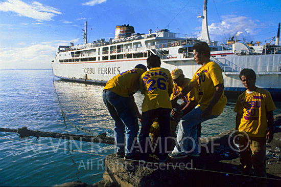 Port of Cebu, Philippines. (PHCeb07)