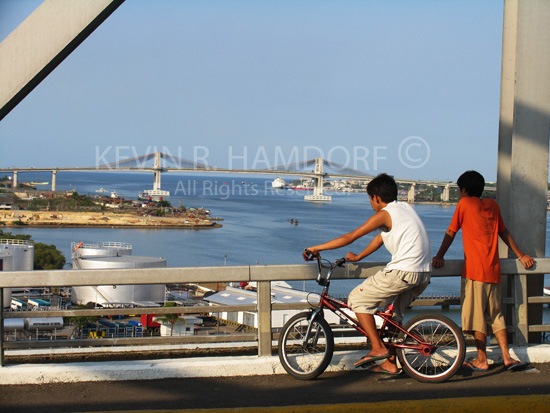 New Osmena bridge, Cebu, Philippines. (PHCeb4566)