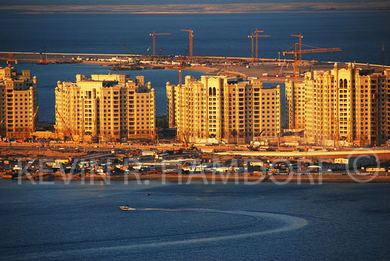 The Palm Jumeirah project, United Arab Emirates