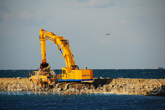 The Palm Jebel Ali reclamation Project, United Arab Emirates